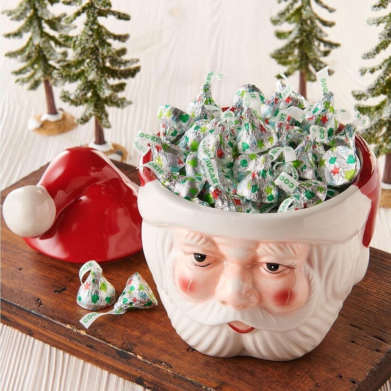 HERSHEY'S KISSES SUGAR COOKIE White Crème, Holiday Treat (4 Pound