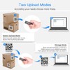 2-Pack Eyoyo Mini QR 2D&1D Bluetooth Barcode Scanner Portable Wireless