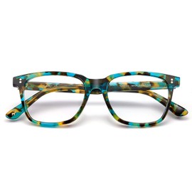 CARFIA Blue Light Blocking Glasses - Square Eyeglasses Filter Blue Ray Computer Game Glasses CA5354