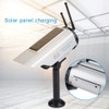 Solar Power Fake/Dummy Adjustable Camera For Security Surveillance Indoor Outdoor