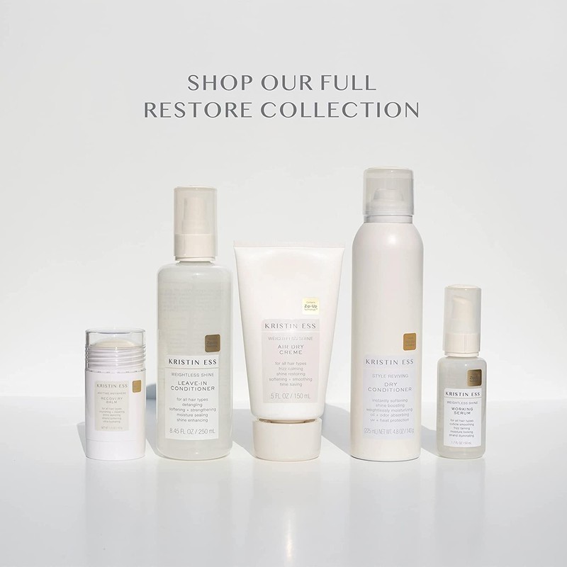 Weightless Shine Air Dry Creme by Kristin Ess for Unisex