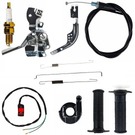 RedCap Mini Bike Throttle Assembly and Linkage Kit for Predator 212 & GX200 Engines