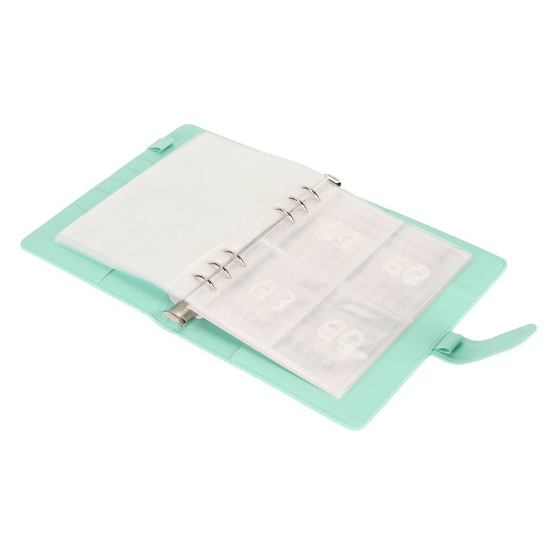 100 Envelopes Challenge Binder Waterproof A5 Money Saving Budget Binder