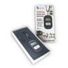 Verbalise Talking 5 Alarm Medication Reminder Keychain, Black