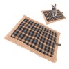 Self Warming Pet Pad Soft Plush Waterproof Washable Self Heating