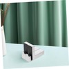 Operitacx 2pcs Adjustable Glass Shelf Brackets Supports for Thickness Stable