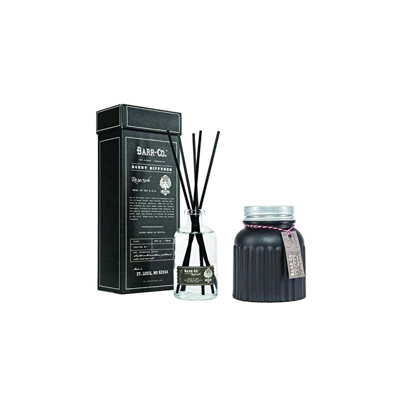 Apothecary Jar Candle - Reserve / 8oz Diffuser Kit -