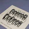 Silver Star [Handmade Nail Tips] Emily Nail - Almond /