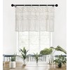 Jakalin Macrame Curtains for Windows Macrame Valances Macrame Wall Decor