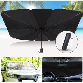 OME Coche Parasol Retráctil Protección Solar Rayos Ultravioleta