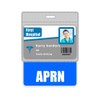APRN Badge Buddy Horizontal w/Height & Weight Conversion Charts (Oversized,