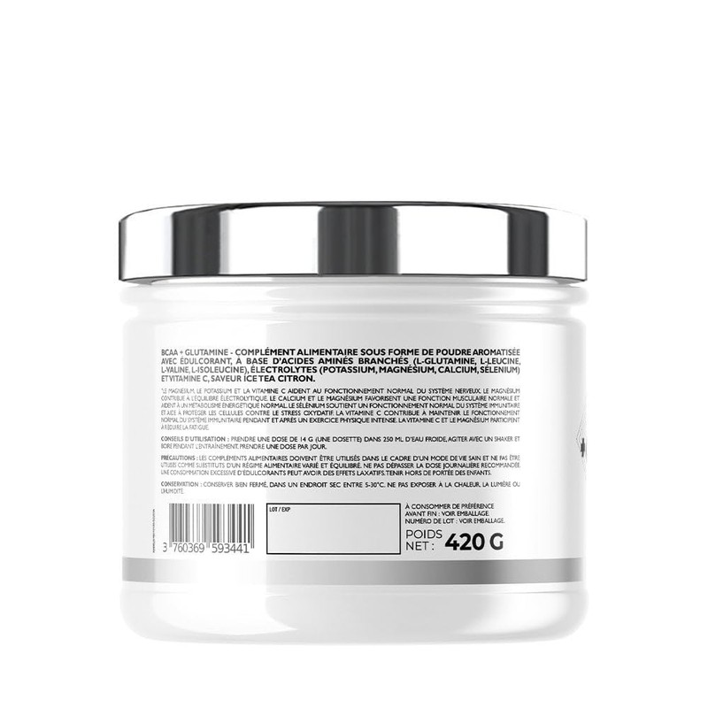 Superset Nutrition Baka + Glutamin (420 g) | BCAA |