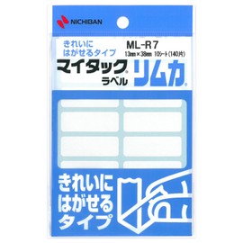 Nichiban ML-R7 Mitac Label Limka 0.5 x 1.5 inches (13 x 38 mm)