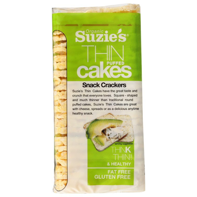 Suzie's Corn, Quinoa & Sesame Thin Cakes, 4.5 oz