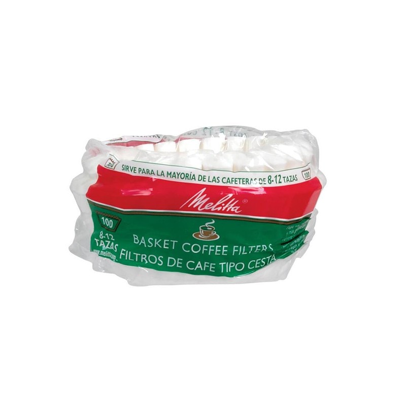 Melitta 629552 8 To 12 Cup White Basket Coffee Filters
