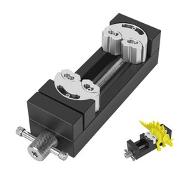 Morsa fractal intelligente – mini-morsa da banco auto-regolante con 6 ganasce indipendenti per forme irregolari – morsa per trapano per fai-da-te, gioielli & riparazioni