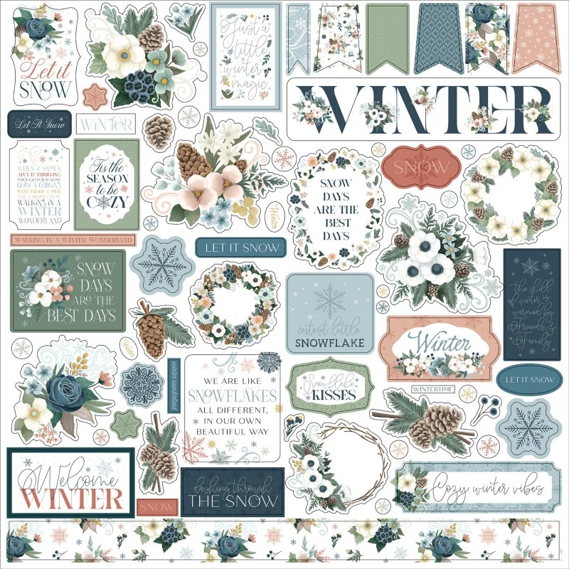 Echo Park Carta Bella - Winter Wonderland 12x12 Collection Kit
