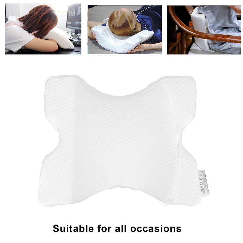 Arched Shaped Cuddle Arm Pillows Slow Rebound Pressure Pillow Memory
