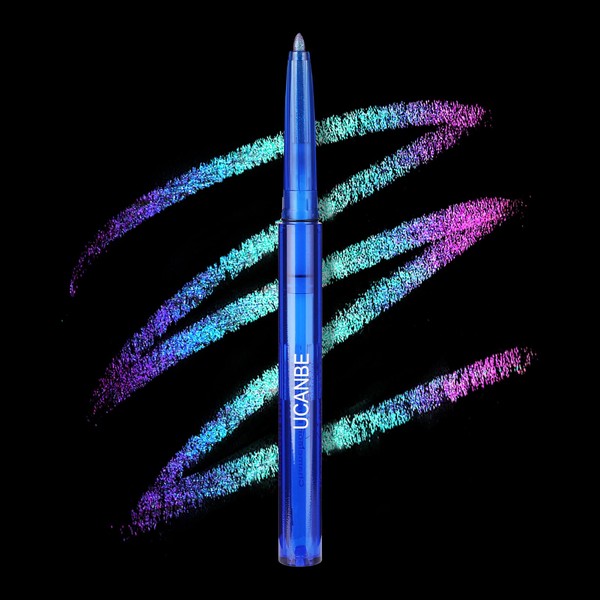 UCANBE Chameleon Eyeshadow & Eyeliner Gel Pencil-Multichrome Shifting Colors Metallic