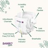 Bambo Nature Premium Eco Nappies, Eco-Labelled Sustainable Nappies, Enhanced Leakage
