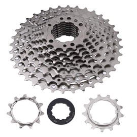 RiToEasysports Bicycle Cassette, 9/10/11/12 Speed 32/36/42/46T Road Bike Freewheel Cassette Sprocket Bicycle Replacement Accessories (10S 11-36T)