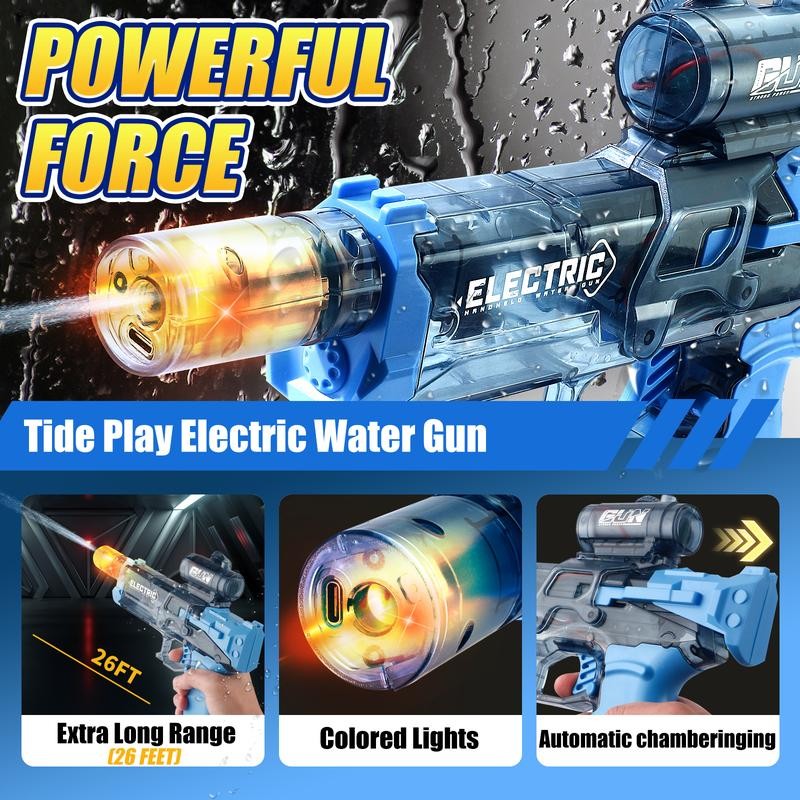 2025 New Automatic Electric Water Blaster High Capacity Squirt Water