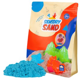 Sensory Sand Blue 5 Pounds of Sensory Play Sand Bulk Refill