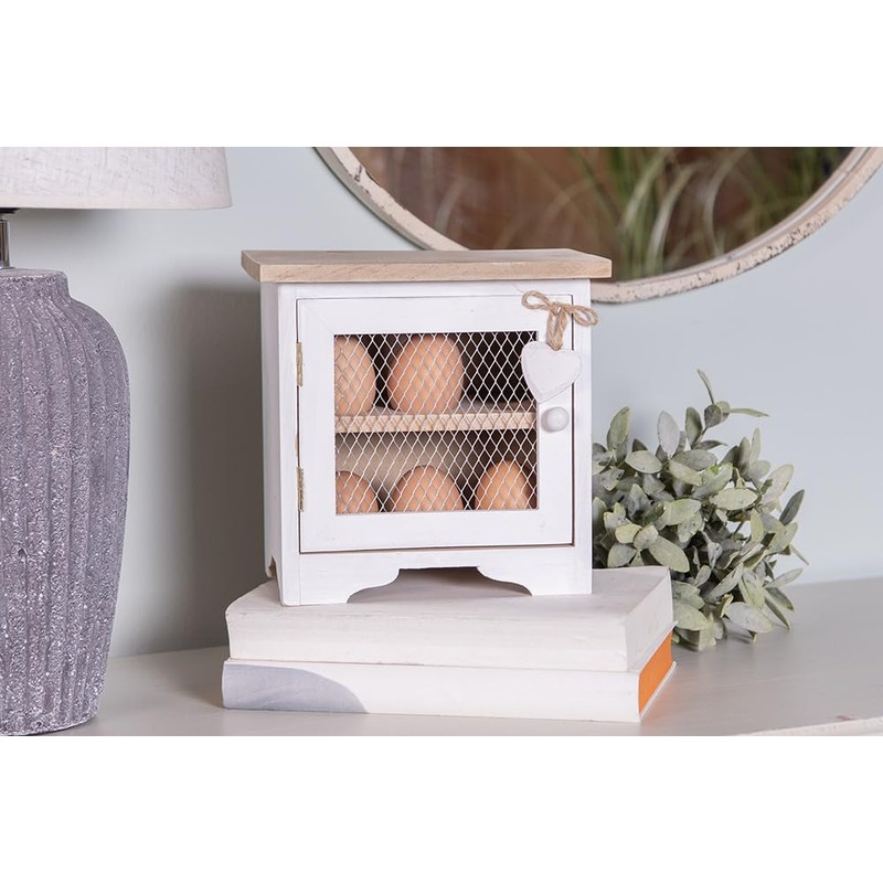 Clayre & Eef Country House Egg Stand Egg Holder 19 x