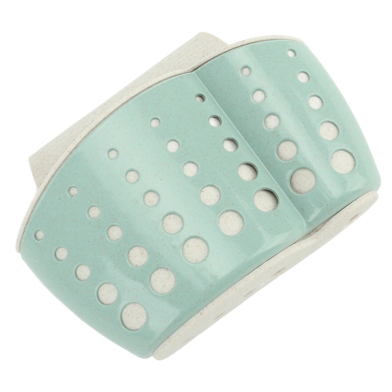 4Pcs Sink Sponge Holder PP 2 Layer Adjustable Strap Soap