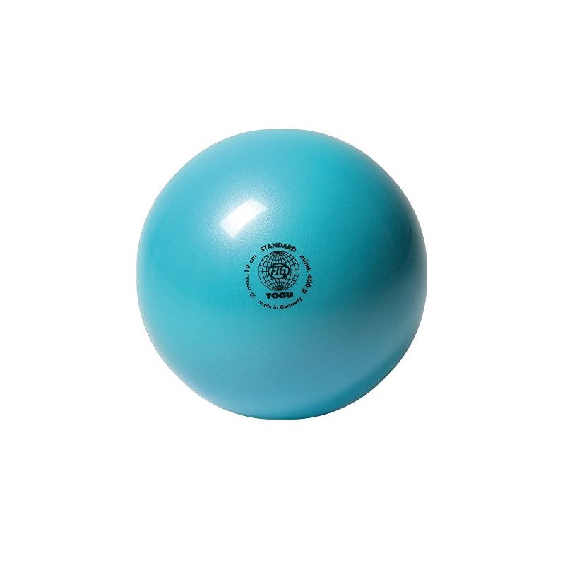 Togu Gymnastikball, unlackiert, Standardmodell, Unisex, Gymnastic Standard Unlacquered, türkis