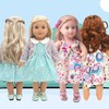 2 Set Sweet Dolls Clothes Dress for Baby Girl 14-18