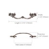 Jetland French Provincial Drawer Pulls - 4-Pack, Ivory White, 4"