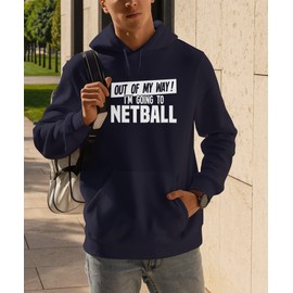 Hippowarehouse Out of My Way I'm Going to Netball Baseball Cap hat Premium Printed 5 Panel OneSize Adults Bottle Green