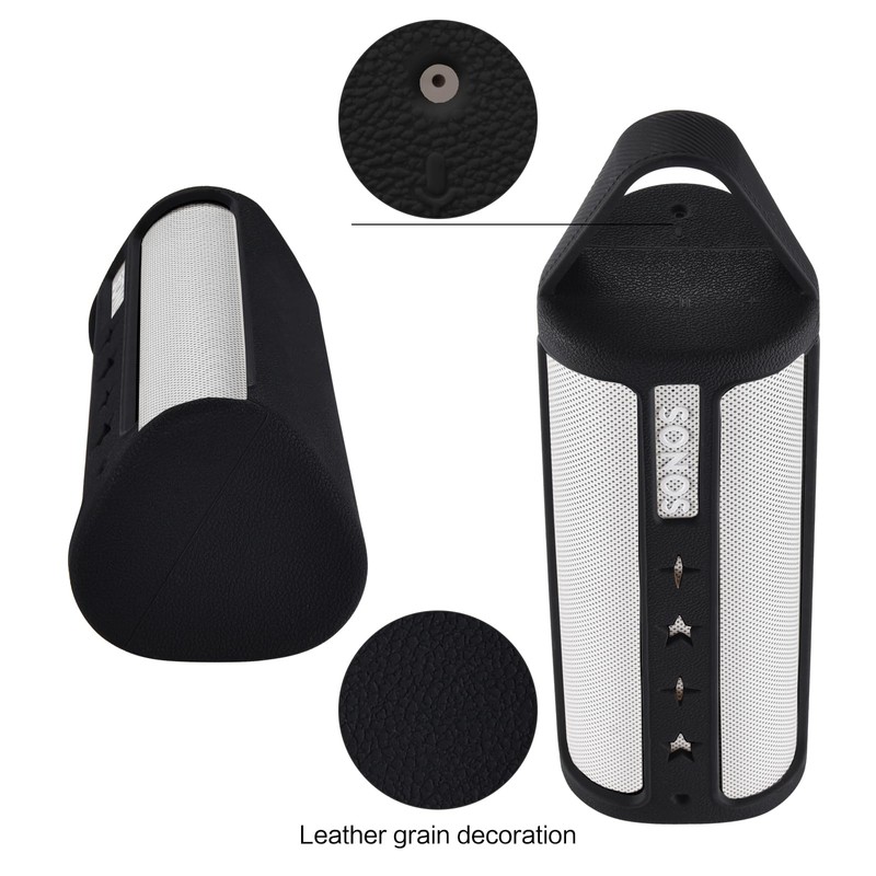 Carrying Silicone Cover Case with Handle Compatible with Sonos Roam