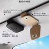 LeTradeJP サングラスホルダー 車 車 サングラスホルダー 車用収納 眼鏡を守ります 車載用サングラスホルダー サンバイザー 車眼鏡ホルダー