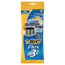 Bic Razors Flex 3 Triple Blade Shaver 4 Packungen