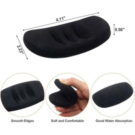 2 Pack Softball Fielder's Facemask Chin Cup, Maximum Protection Replacement Chin Pad for Baseball and Softball Catcher Masks, Comfortable Face Guard Helmet Padding for Men Women Youth Players