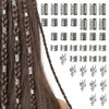 Pack of 40 Silver Dreadlocks Jewellery, Silver Braids Jewellery, Adjustable