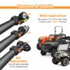 RI 2x Upgraded Roll Bar Mount LED Dome Light for