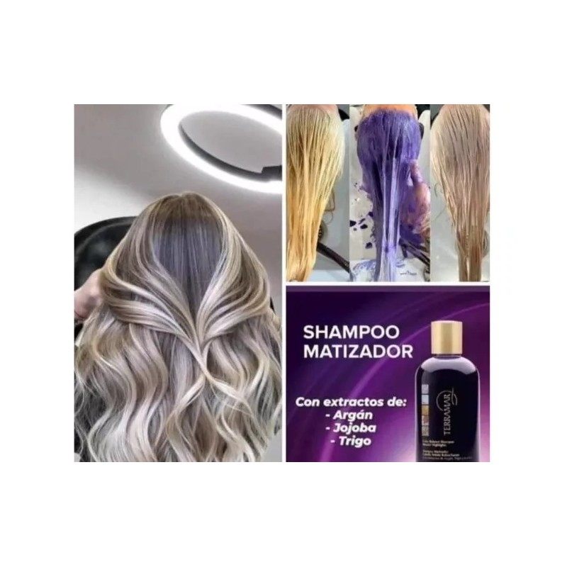 Terramar Shampoo Matizador Y Acondicionador En Crema Terramar Brands