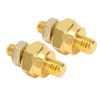 Battery Terminal Adapters, 2 Pcs Battery Terminal Adapters Brass Battery
