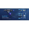 Joyroom Cargador Auto Joyroom Cr-cl21-carga Rápida Pd3.0 Y Qc3.0 Rgb