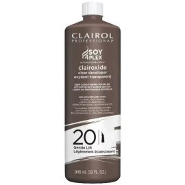 Clairol Professional Soy 4 Plex Clairoxide 20 Volume Clear Developer 32 oz. Hair