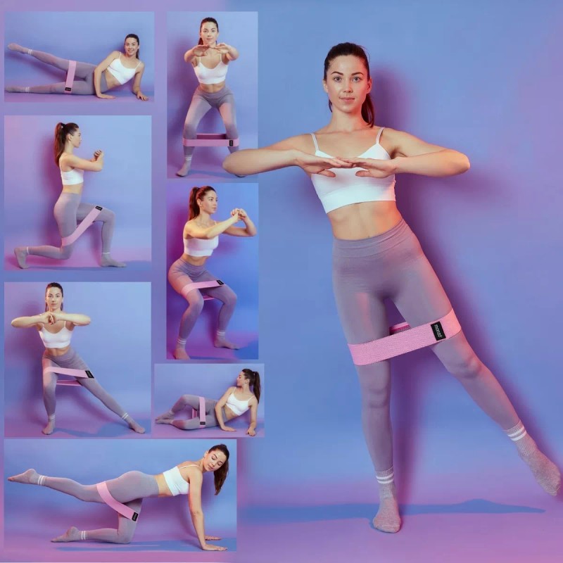 Monzó, Hip Band Ajustable , Banda De Resistencia, Liga