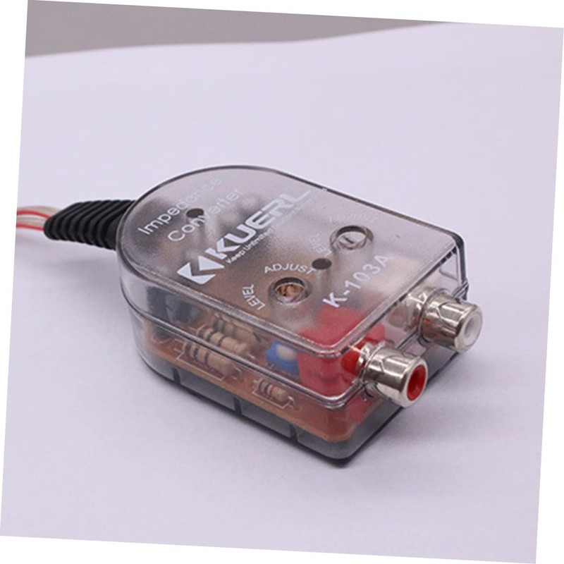 CIYODO 2pcs Vehicle Audio Converter High to Low Frequency Audio