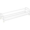 Pearl Metal Bathroom Rack, White, Approx. Width 14.4 x Depth
