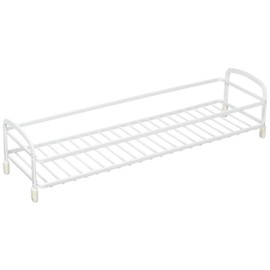 Pearl Metal Bathroom Rack, White, Approx. Width 14.4 x Depth 4.3 x Height 3.5 inches (36.5 x 11 x 9 cm)