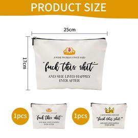 2-Piece Letter Printed Storage Bag, Simple Makeup Bag, Portable Storage Bag, Creative Storage Bag, Multi-Function Storage Bag.