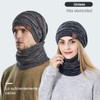 HAKUKU Gorra para Frio para Hombre Mujer,Gorros Invierno de Lana