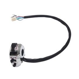 SCGEHA Bike Handle Switch, Universal Handle Switch, Turn Signal, Horn, Low Beam, High Beam Switch, 8.7 inches (22 mm)